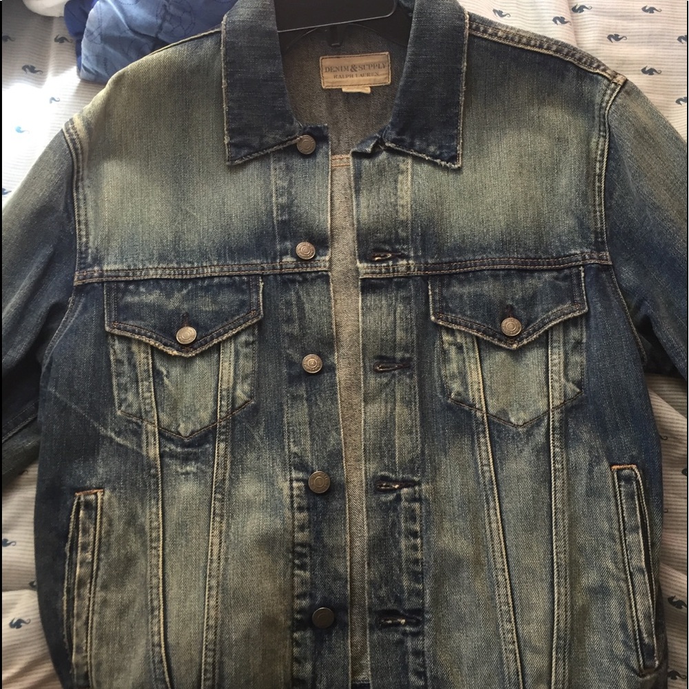 Polo / Denim Jean Jacket ! 🔥